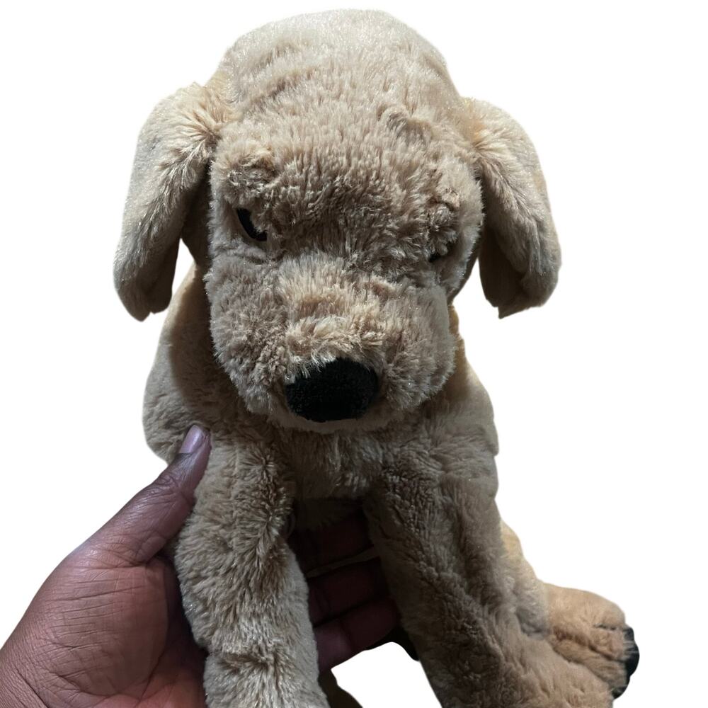 IKEA Gosig Golden Retriever Puppy Dog Plush Stuffed Animal Soft Floppy 13”